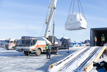 На завод «Титан-Полимер» поступила новая партия оборудования для производства ПЭТ и ПБТ