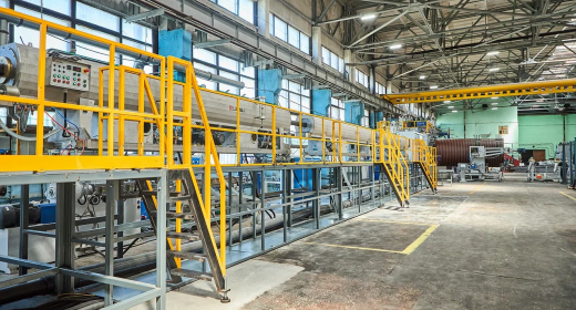 В Казани запустили новое производство спиральновитых полимерных труб, по ряду показателей аналогов в России нет