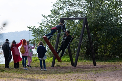 Под Санкт-Петербургом открыта этнотропа из переработанных пластиков