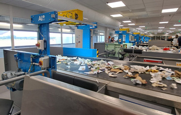 Анализ контроля качества при сортировке отходов