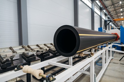 В индустриальном парке «Ворсино» состоялся запуск производства ПЭ-труб