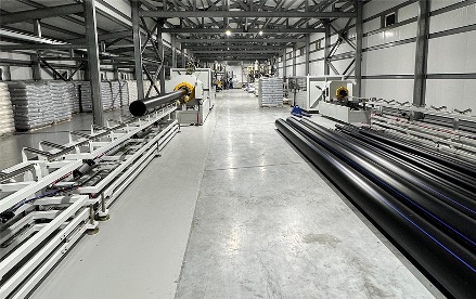 «ДВЗПТ» запустил первую очередь производства ПЭ-труб