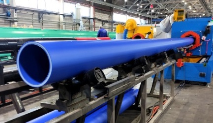 «Приморский завод полимерных труб» начал выпуск ПЭ-труб диаметром до 1200 мм