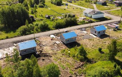 «Технониколь» строит дома пострадавшим от пожаров в Свердловской области
